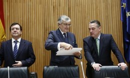 El fiscal general del Estado, Eduardo Torres-Dulce, en el Congreso