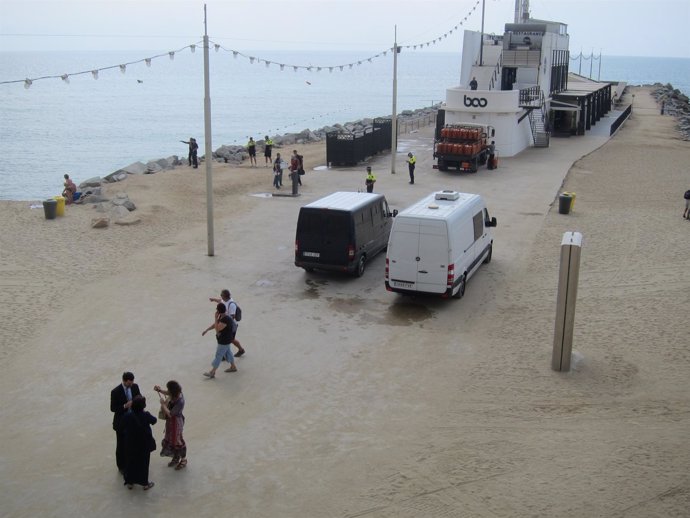 Reconstrucción del crimen de la joven en la Mar Bella