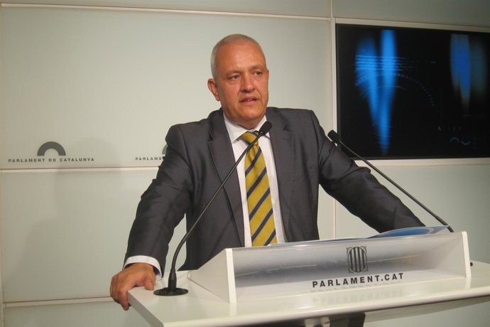 El portavoz adjunto del PP en el Parlament Santi Rodríguez