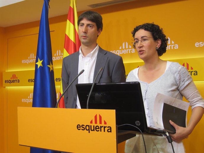Jordi Solé Y Marta Rovira (archivo)
