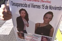 Concentración en Marchena de apoyo a la familia de la joven desaparecida