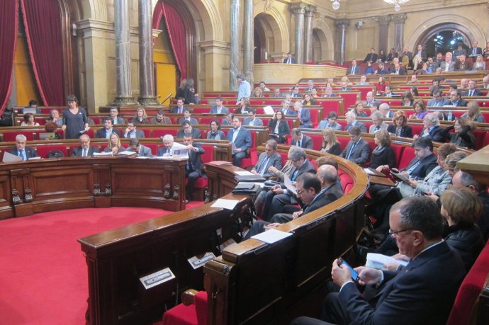 Pleno del Parlament