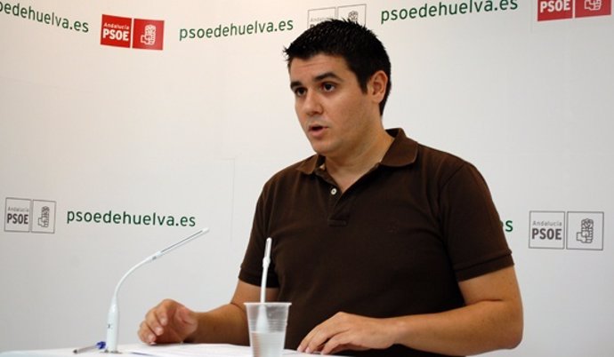 El Portavoz Del PSOE En Lepe (Huelva), Iván Vázquez.