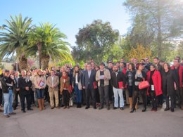 Miembros Del PSOE En Jornadas Municipalismo En Cáceres