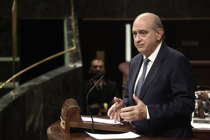 Jorge Fernández Díaz (Interior) en el Congreso