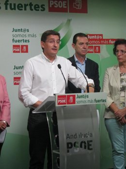 El secretario general del PSOE de Almería, José Luis Sánchez Teruel