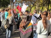 Junta y estudiantes cifran entre el 75 y el 80% el seguimiento de la huelga contra la Lomce