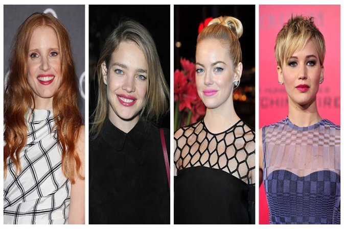 Labios rosas de tendencia 