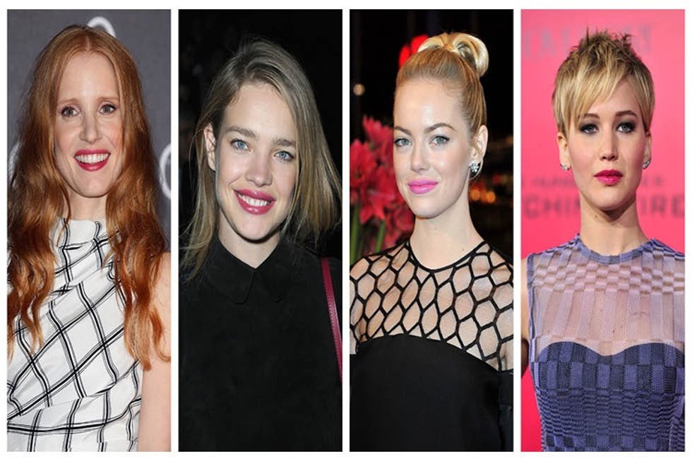 Labios rosas de tendencia 