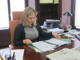 La consejera de Medio Ambiente y Ordenación del Territorio, María Jesús Serrano