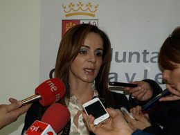 La consejera de Agricultura y Ganadería, Silvia Clemente