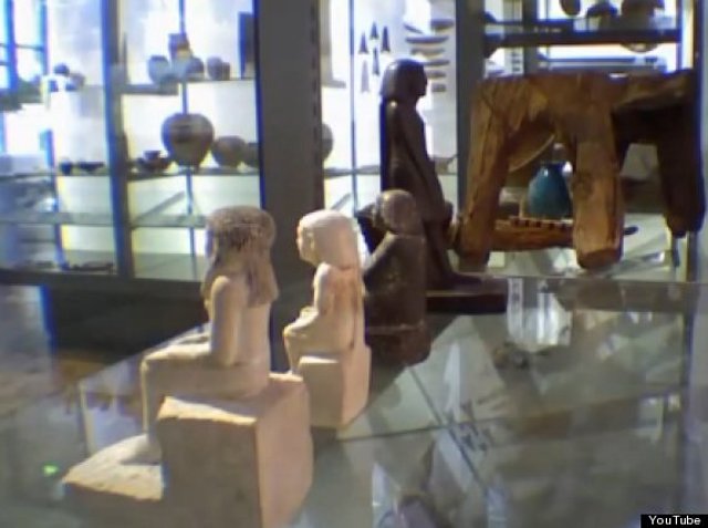 Resuelven el misterio de la estatua egipcia que se movía