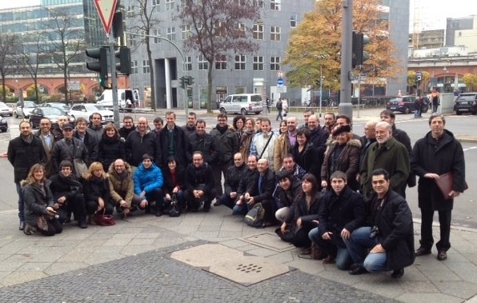 Delegación donostiarra en Berlín