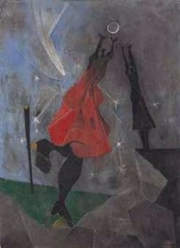 'Mujer Alcanzando La Luna', Del Pintor Mexicano Rufino Tamayo.