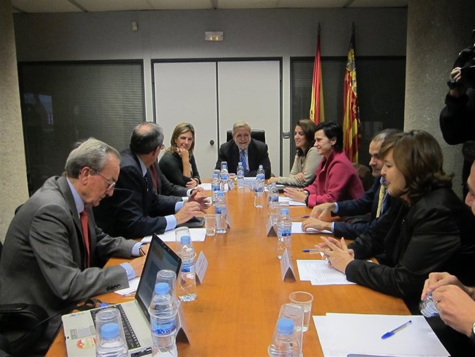 Beteta y Sánchez de León reunidos con representantes de pymes y autónomos