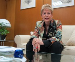 La consejera de Agricultura, Pesca y Desarrollo Rural, Elena Víboras.