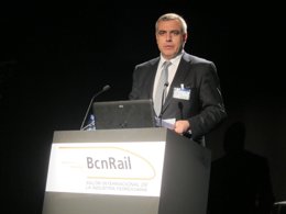 El dtor.De Transporte de la Generalitat P.Padrosa