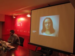 Unai Díaz presenta el vídeo de JSA. 