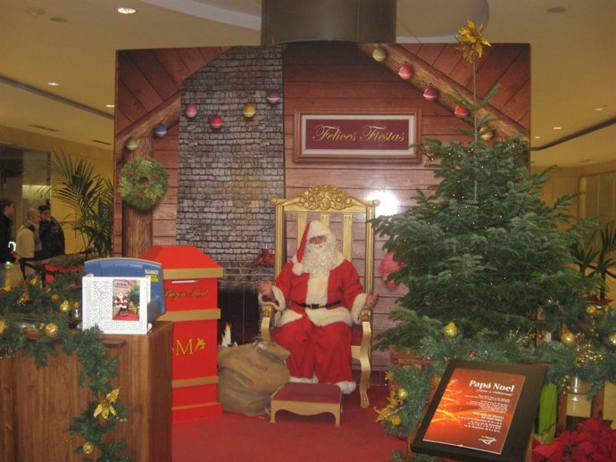 Papá Noel llega a La Vaguada