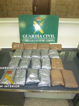 Anfetaminas incautadas en La Jonquera