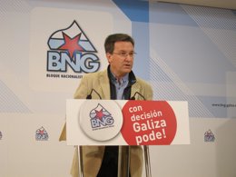 Xavier Vence, en rueda de prensa el 21 de noviembre