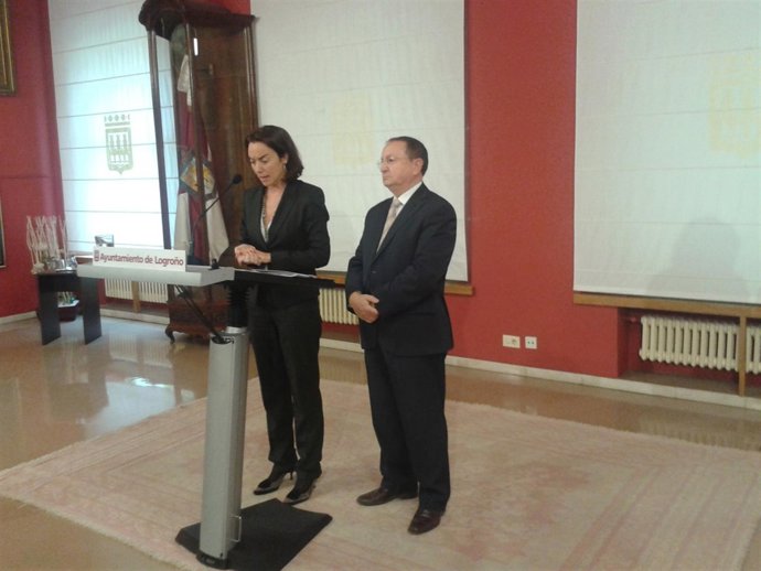 Gamarra y Ruiz-Alejos, en la rueda de prensa