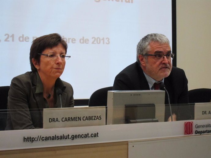 C.Cabezas y A.Mateu (director Aspcat)