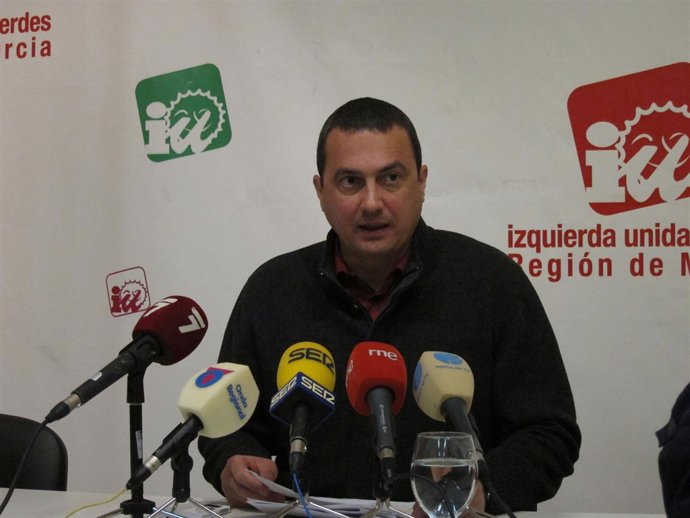 El diputado y coordinador de IU-Verdes, José Antonio Pujante