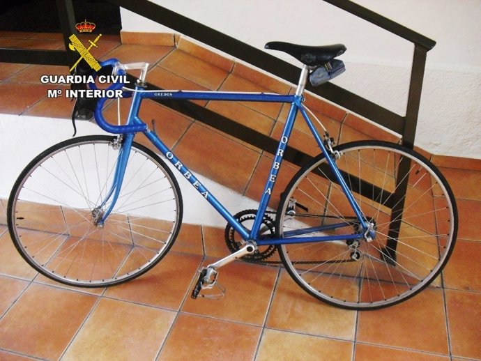Imagen de la bicicleta sustraída en Bembibre (León).
