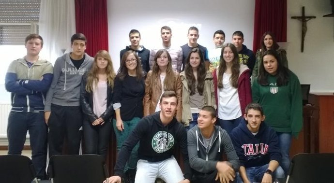 Alumnos de Bachilerrato de Luis Amigó.