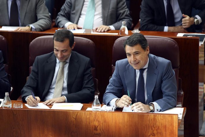 Ignacio González en la Asamblea de Madrid