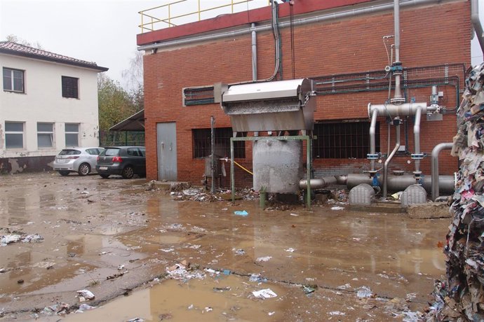 Inundaciones En Empresa De Hernani    