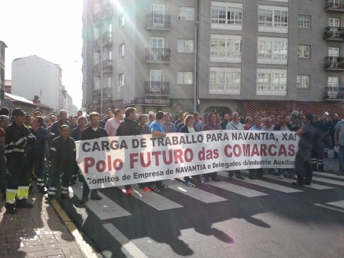 Más de 2.000 trabajadores salen de Navantia