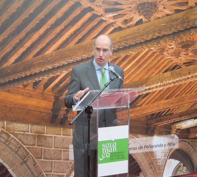 El presidente de la Diputación de Salamanca, Javier Iglesias