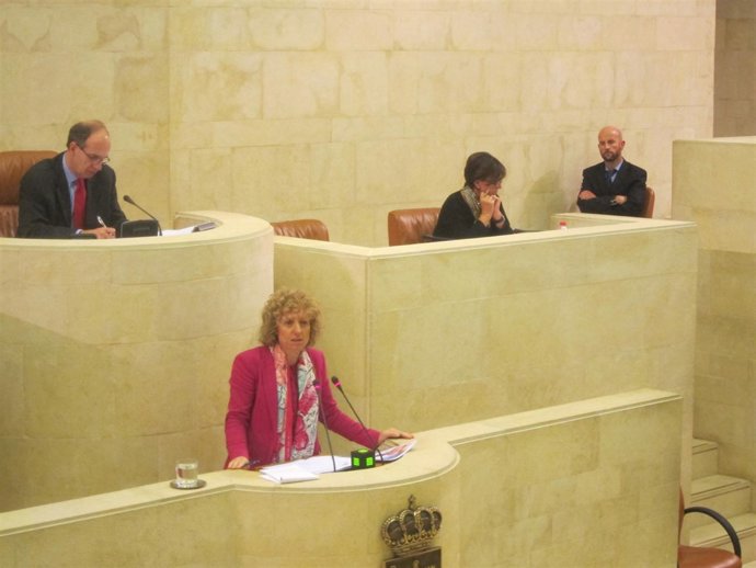 La secretaria general del PSC-PSOE, Eva Díaz Tezanos