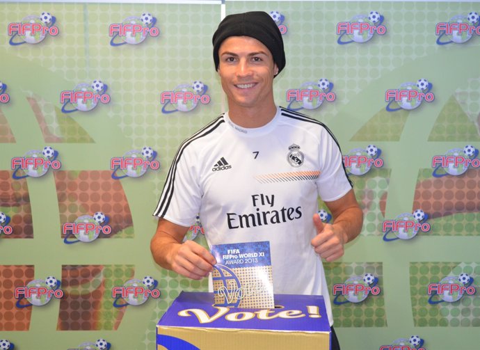 Cristiano Ronaldo vota para el Mejor Once del mundo