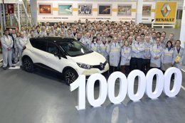 Imagen promocional del Renault Captur número 100.000