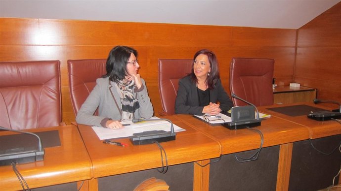 Eva Bartolomé y Matilde Ruiz, diputadas del PRC