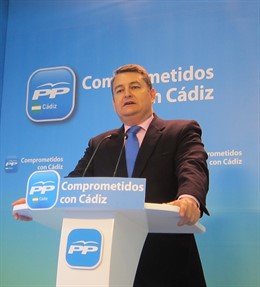 Antonio Sanz, presidente provincial del PP de Cádiz