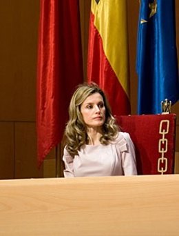 La princesa Letizia.