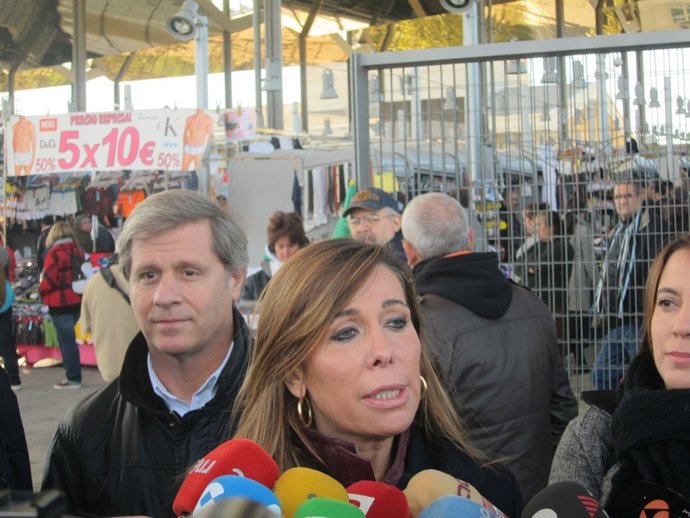 Alberto Fernández y Alicia Sánchez-Camacho, PP