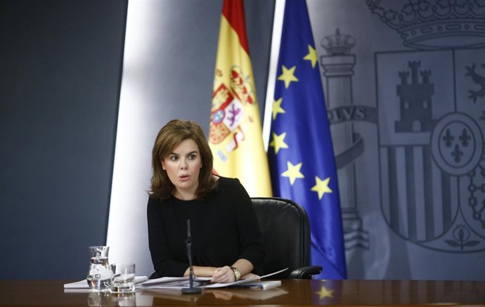 Vicepresidenta del Gobierno, Soraya Sáenz de Santamaría
