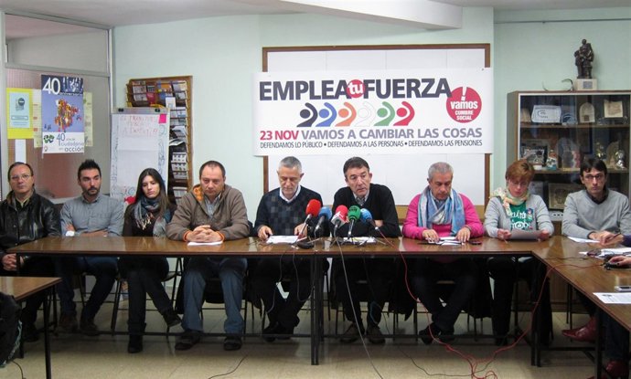 Rueda de prensa de la Cumbre Social de CyL