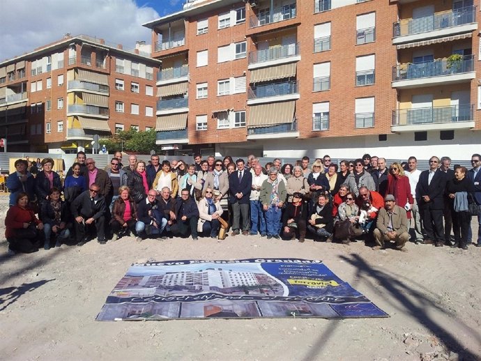 Inicio obras de reconstrucción de un nuevo edificio en La Viña