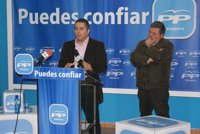 Jesús Cano (PP) afirma en Calasparra que "nuestros campos jamás volverán a pasar sed"