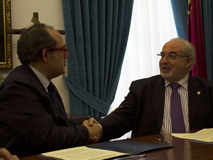 UCAM y el Atlético de Madrid pondrán en marcha una cátedra de investigación