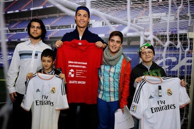 Cristiano Ronaldo, donante de médula 
