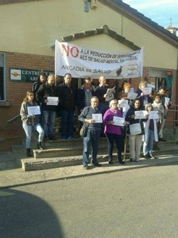 Trabajadores de la Fundación 'Agustín Serrate'