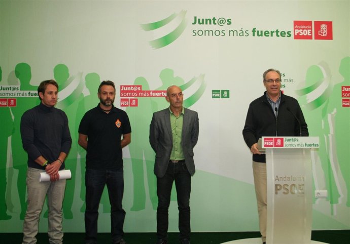 Durán interviene, junto a Hurtado y sindicalistas de CCOO