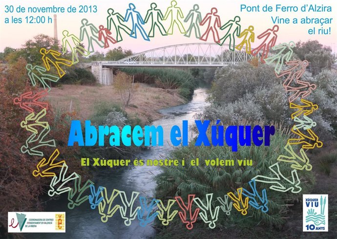 Cartel del acto organizado por Xúquer Viu